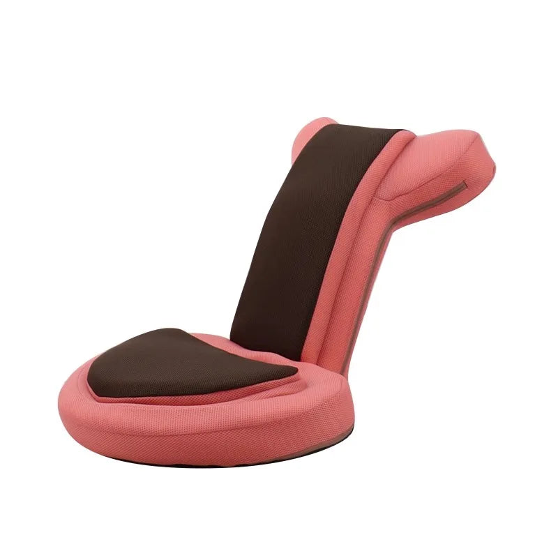 Ergonomic Japanese Floor Chair – Adjustable Gaming & Reading Seat with Comfortable Backrest