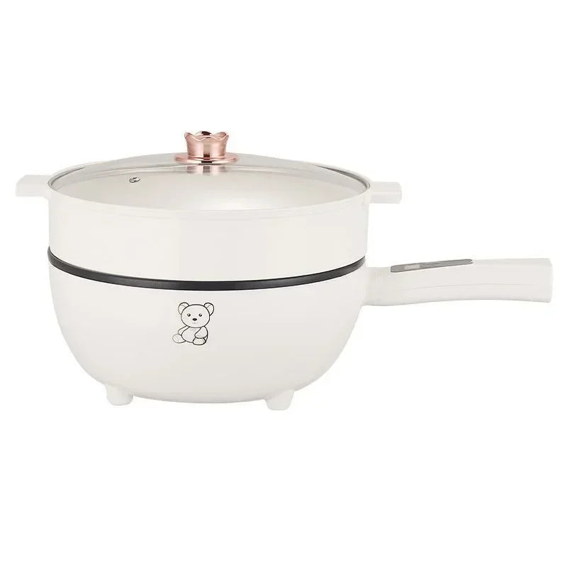 Smart Electric Stir Fry Pan – Large-Capacity, Non-Stick, Multi-Function Cooker for Home Use