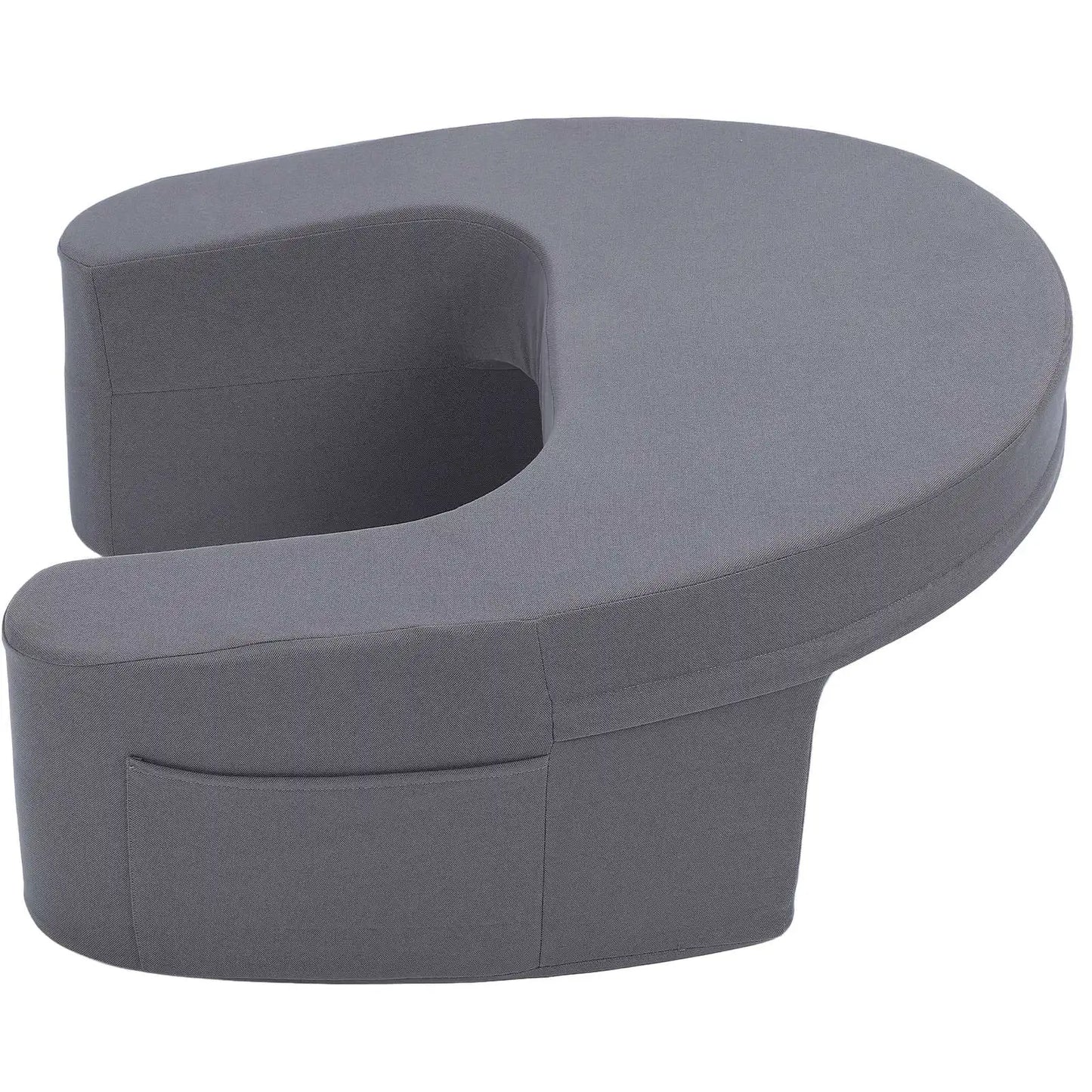 Ergonomic Memory Foam Lap Pillow – Extra-Large Arm Rest for Gaming, Reading & Work