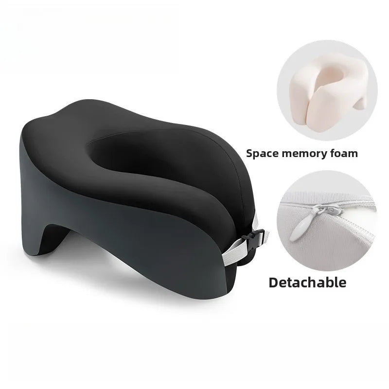 Memory Foam U-Shaped Travel Neck Pillow    Memory Foam U-Shaped Neck Pillow | Portable Travel & Sleeping Support for Head, Neck & Cervical Comfort