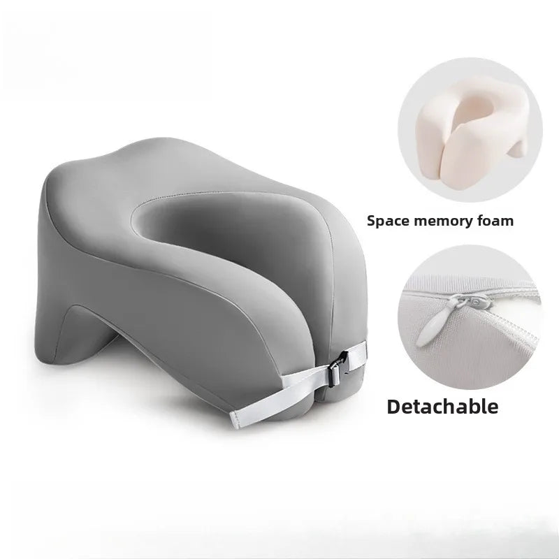 Memory Foam U-Shaped Travel Neck Pillow    Memory Foam U-Shaped Neck Pillow | Portable Travel & Sleeping Support for Head, Neck & Cervical Comfort