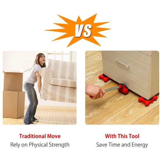 New Heavy Duty Furniture Lifter and Mover Set Ideal for Washing Machine Refrigerator Transport Furniture Lifting and Moving Help